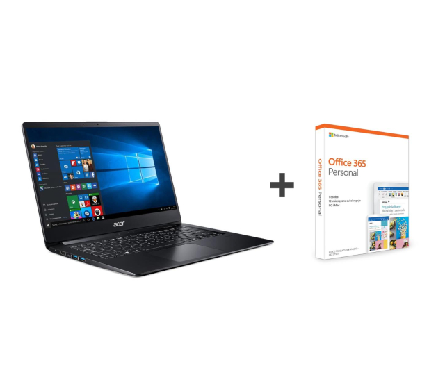 Acer Swift 1 N4000/4GB/120SSD+64/Win10 IPS FHD Czarny - 465482 - zdjęcie